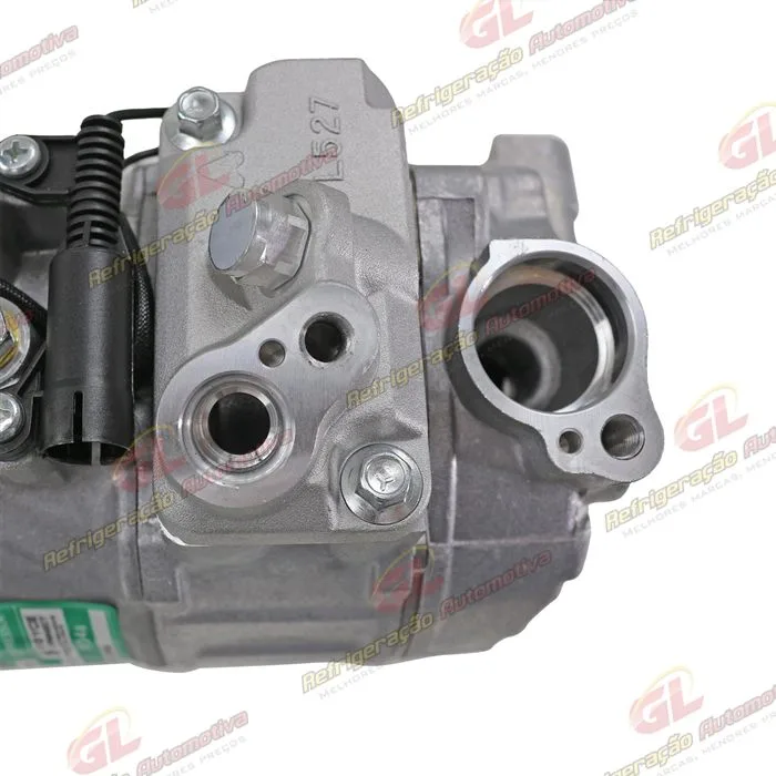 Compressor Modelo Denso 7SB16C Mercedes Benz R170SKL/ CLK430/ Sprinter/ W210/ W126/ W140 1993 Até 1996 - 12 Volts Polia 6pk 119mm — foto 7
