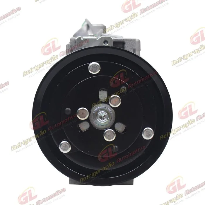 Compressor Modelo Denso 7SBU16C Caminhão Mercedes Benz Axor - 24 Volts Polia 9pk 135mm OEM: 4572300111/ A0002343711 — foto 3