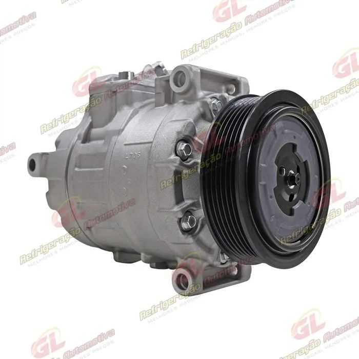 Compressor Modelo Denso 7SEU17C-ND1 Volkswagen Amarok Diesel - 12 Volts Polia 6pk 110mm OEM: 4471901350 — foto 3