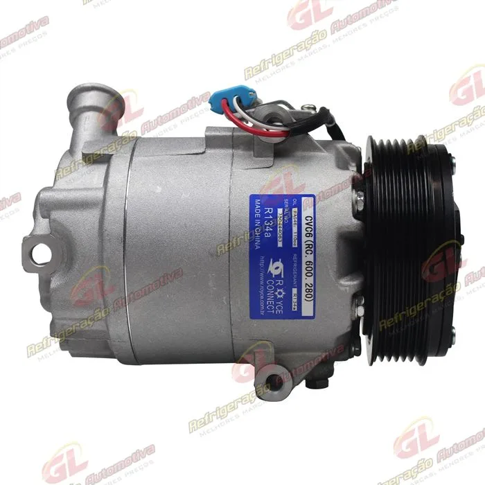 Compressor CVC 9045 125cc Chevrolet Astra/ Vectra 2006> - 12 Volts Polia 6pk 110mm OEM: 93380698 — foto 5