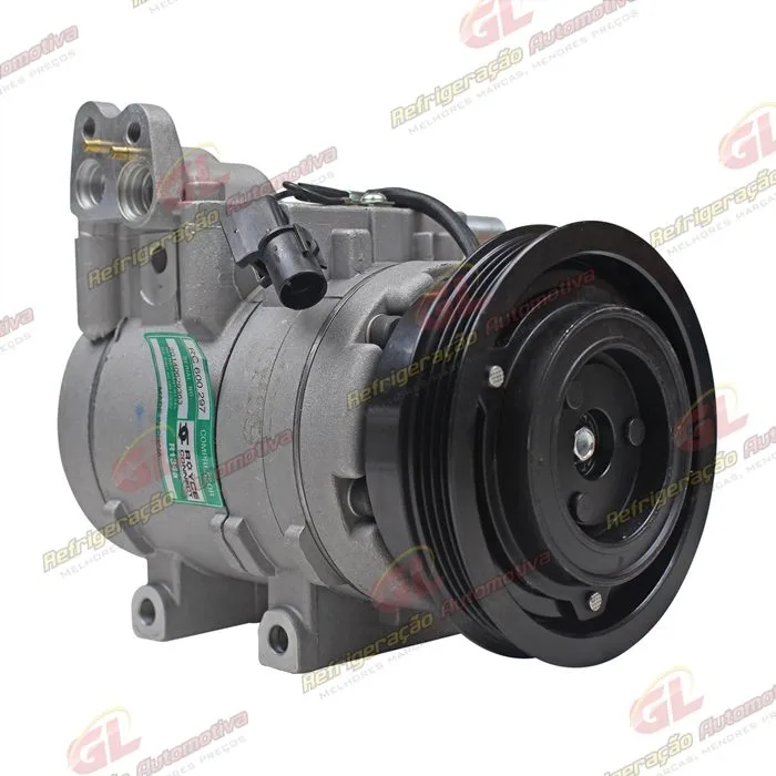 Compressor Modelo Halla HS15 Hyundai Tucson 2.0 - 12 Volts Polia 4pk 124mm — foto 4