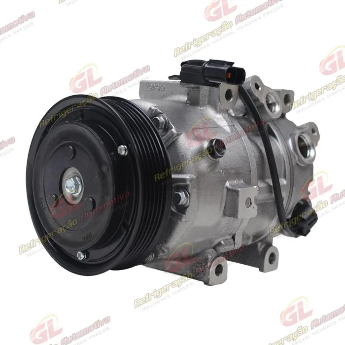 Compressor Hyundai Sonata 2.4 / Azera 3.0 2012> - 12 Volts Polia 6pk 118mm — foto 2