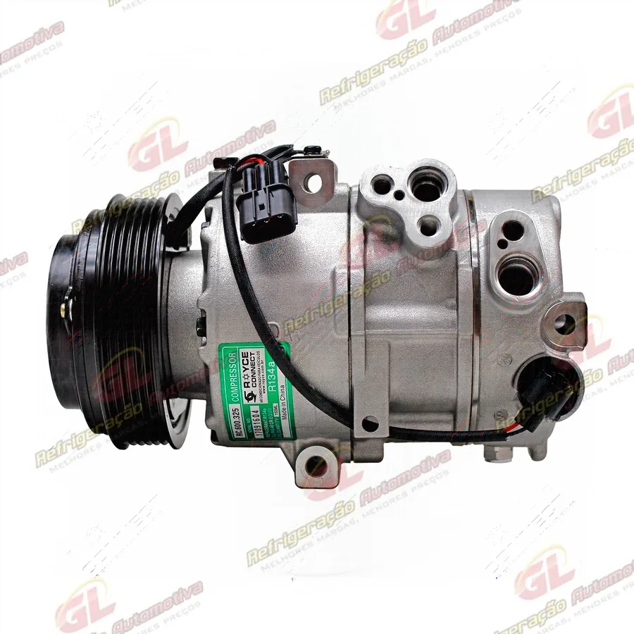 Compressor Modelo DVE16 Kia Sportage 2013> / Hyundai IX35 2013> Flex - 12 Volts Polia 6pk 119mm OEM: DWB977012S602