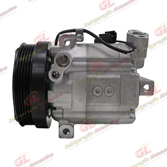 Compressor Modelo Valeo DKV-11G Mitsubishi TR4 - 12 Volts Polia 5pk 126mm OEM: MR315497