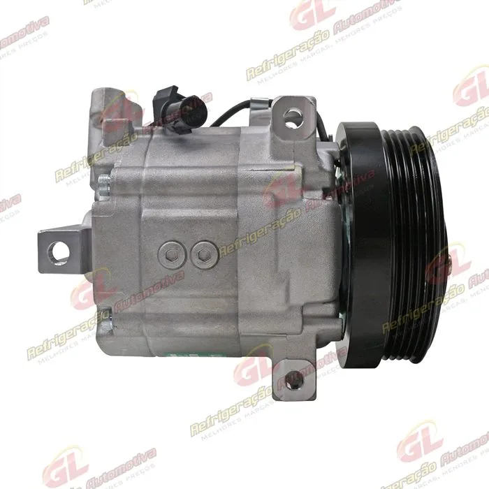 Compressor Modelo Valeo DKV-11G Mitsubishi TR4 - 12 Volts Polia 5pk 126mm OEM: MR315497 — foto 4
