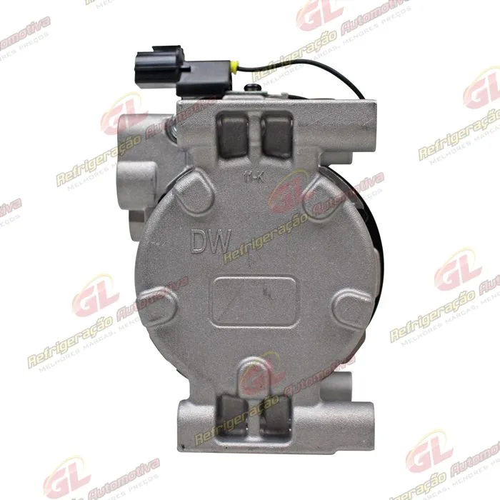 Compressor Hyundai HB20 1.0 - 12 Volts Polia 5pk 121mm OEM: 977011S000 — foto 7