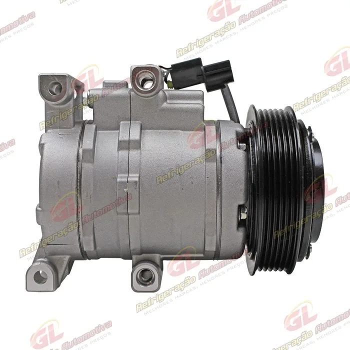 Compressor Modelo DF13 Hyundai HB20 1.6 - 12 Volts Polia 6pk 117mm — foto 5