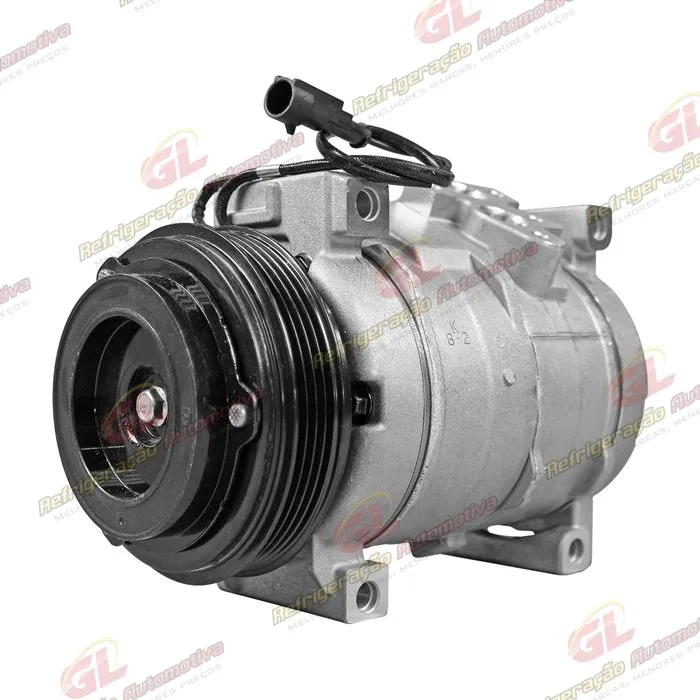 Compressor Modelo Denso 10S17C Caminhão Iveco Daily 2013> - 12 Volts Polia 4pk 110mm OEM: 5801362246 — foto 2