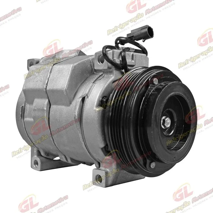 Compressor Modelo Denso 10S17C Caminhão Iveco Daily 2013> - 12 Volts Polia 4pk 110mm OEM: 5801362246 — foto 4