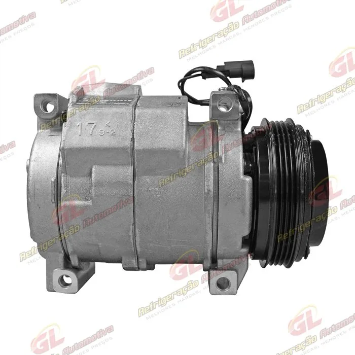 Compressor Modelo Denso 10S17C Caminhão Iveco Daily 2013> - 12 Volts Polia 4pk 110mm OEM: 5801362246 — foto 5
