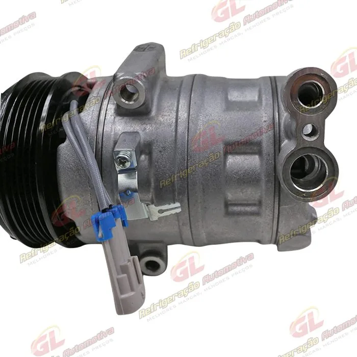 Compressor Chevrolet Cobalt 1.4 - 12 Volts Polia 5pk 116mm OEM: 94777204 — foto 9