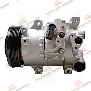 Compressor 6SES14C Toyota Corolla Motor 1.8/2.0 2013> - 12 Volts Polia 6pk 125mm