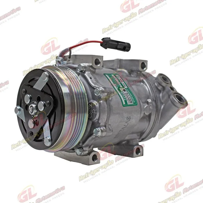 Compressor SD7V16 Fiat Ducato Multijet - 12 Volts Polia 4pk 115mm — foto 2