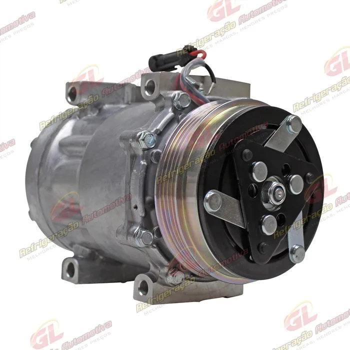 Compressor SD7V16 Fiat Ducato Multijet - 12 Volts Polia 4pk 115mm — foto 4