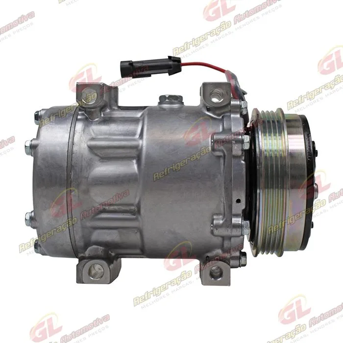Compressor SD7V16 Fiat Ducato Multijet - 12 Volts Polia 4pk 115mm — foto 5