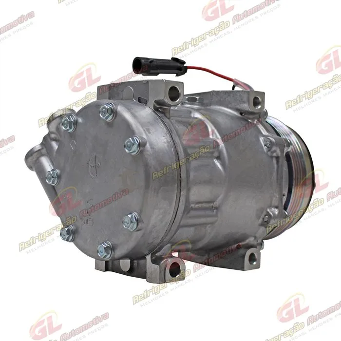 Compressor SD7V16 Fiat Ducato Multijet - 12 Volts Polia 4pk 115mm — foto 6