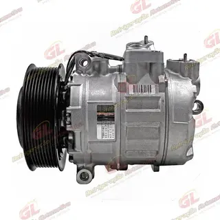 Compressor Denso 7SBU16C Caminhão Mercedes Benz Actros 4844 2009 Até 2014 - 24 Volts Polia 9pk 138mm OEM: A5412301211/ 447190-5530