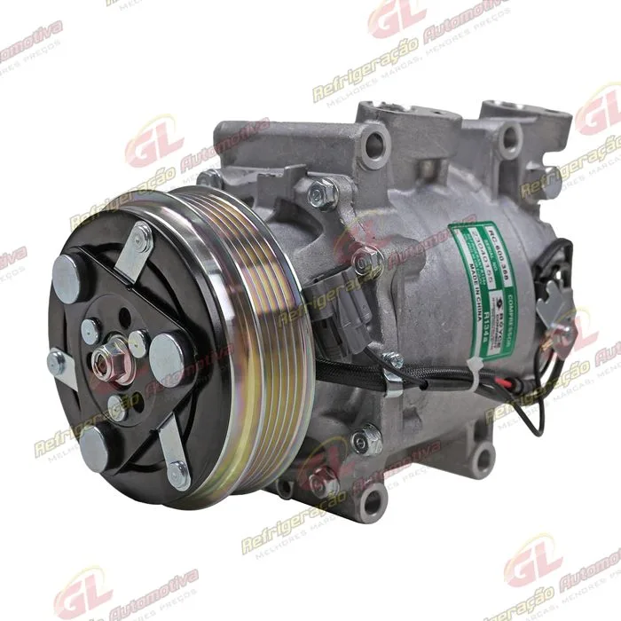 Compressor Honda Fit 2008 Até 2013 - 12 Volts Polia 5pk 115mm — foto 2
