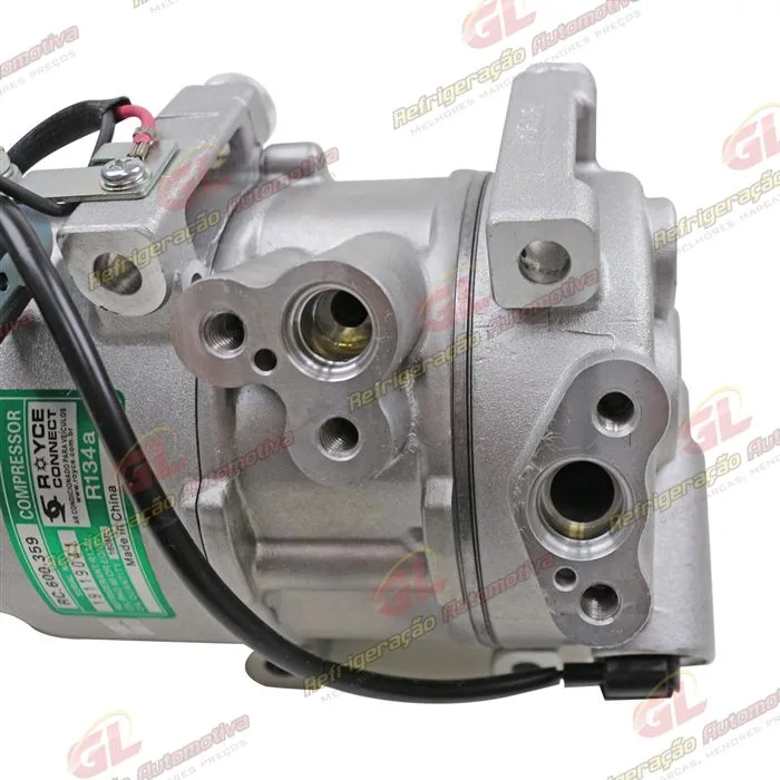 Compressor Kia Sportage 2010 Até 2013 / Hyundai IX35 Gasolina 2010 Até 2013 - 12 Volts Polia 6pk 120mm — foto 9