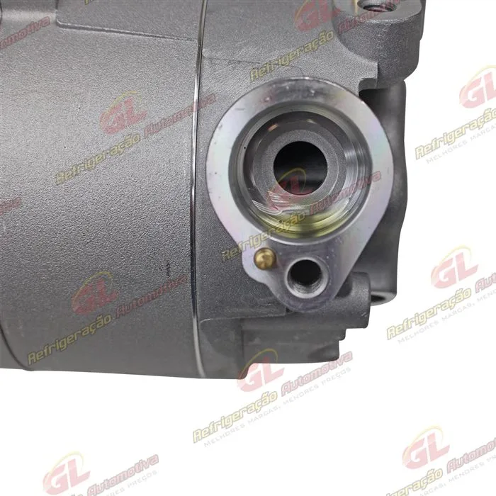 Compressor Modelo CVC Volkswagen Fox 2008>/ Voyage 2008> / Gol G5/G6 Motor 1.0/1.6 Até 2015 - 12 Volts Polia 3pk 110mm OEM: 5U0820803A/ 5U0820803K — foto 9