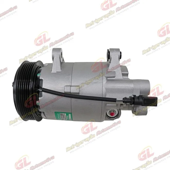 Compressor Modelo Delphi CVC 10062 Volkswagen Golf / Audi A3 1.6 135cc - 12 Volts Polia 6pk 115mm OEM: 1JE820803 — foto 6
