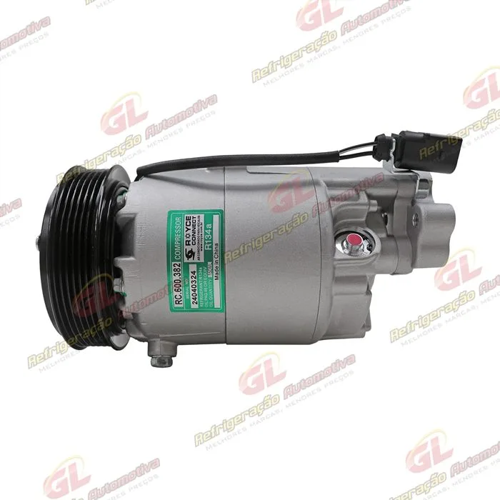Compressor Modelo Delphi CVC 10063 Volkswagen Golf/ Audi A3 1.8/ 2.0 135cc - 12 Volts Polia 6pk 115mm
