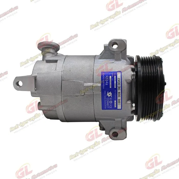 Compressor Modelo Delphi CVC 20021 Chevrolet Vectra 2002 Até 2006 Opcional 1996 Até 2001 125cc - 12 Volts Polia 6pk 109mm OEM: 93381629 — foto 5