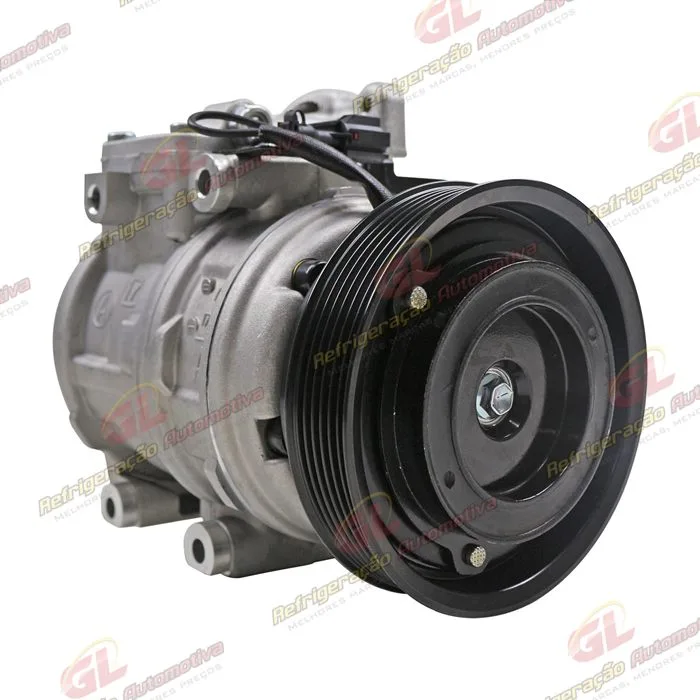 Compressor 10PA17 Doowon Kia Sportage / New Sportage Gasolia 2.0/2.7 8 Válvulas 2007>/ Hyundai Tucson - 12 Volts Polia 6pk 128mm — foto 4