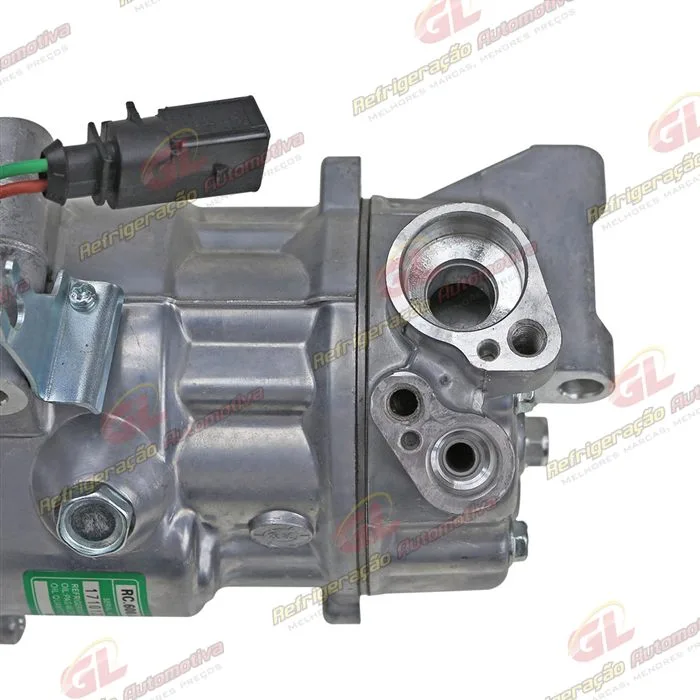 Compressor Modelo Sanden Volkswagen Saveiro 2014>/ Fox 2015>/ Voyage 2014>/ Gol 2014> Motor 1.6 MSI - 12 Volts Polia 6pk 110mm OEM: 5V0820803F/ 5U0820803F/ 6RD820803C — foto 9