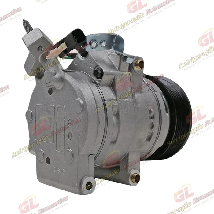 Compressor Modelo FOMOCO Ford Ranger Diesel 2016 Até 2019 - 12 Volts Polia 7pk 115mm OEM: EB3B-19D629-DA — foto 5