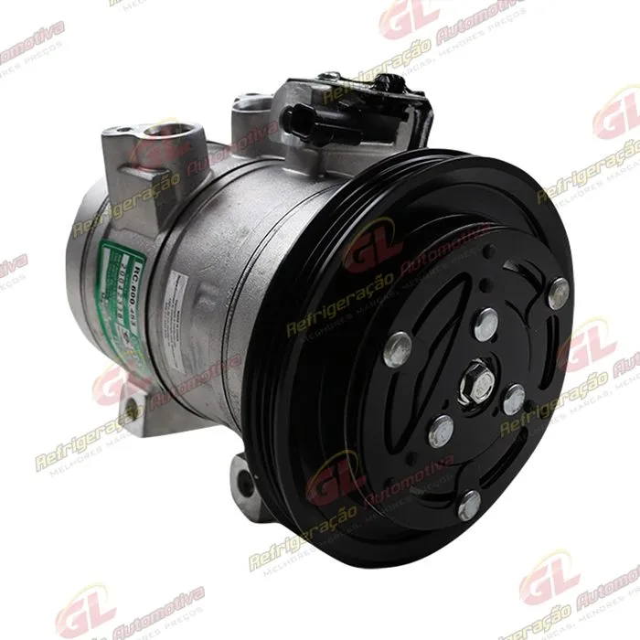 Compressor Renault Kwid Motor 1.0 3 Cilindros - 12 Volts Polia 3pk 132mm OEM: 926005548R — foto 4