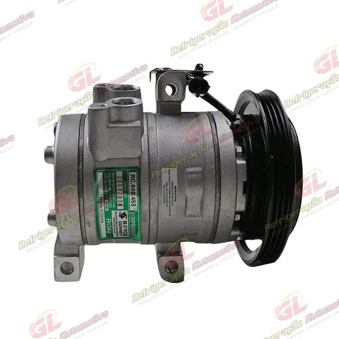 Compressor Renault Kwid Motor 1.0 3 Cilindros - 12 Volts Polia 3pk 132mm OEM: 926005548R — foto 5