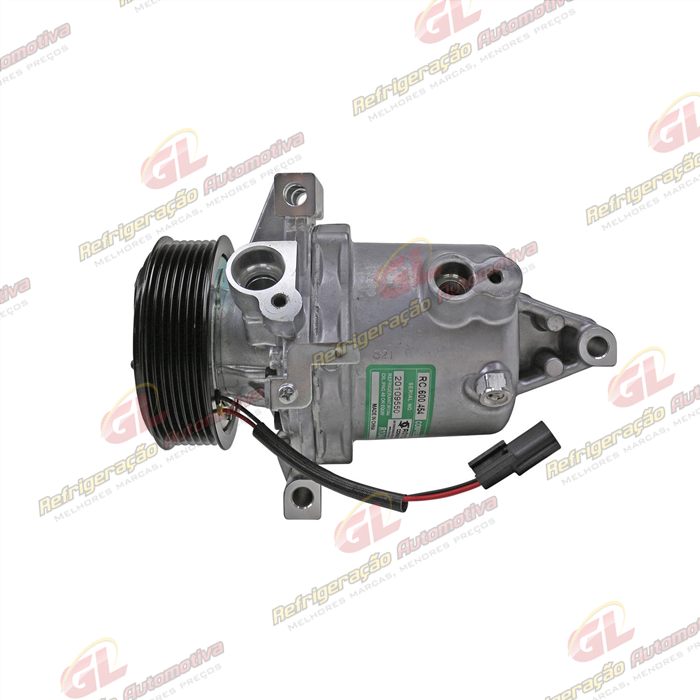 Compressor Calsonic Nissan Kicks 1.6 2016 Até 2019/ Renault Sandero/ Logan/ Duster/ Oroch/ Captur 2017 Até 2019 Motor 1.6 - 12 Volts Polia 7pk 104mm OEM: 926005RA0A/ 926006053R