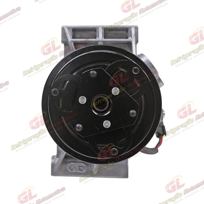 Compressor Calsonic Nissan Kicks 1.6 2016 Até 2019/ Renault Sandero/ Logan/ Duster/ Oroch/ Captur 2017 Até 2019 Motor 1.6 - 12 Volts Polia 7pk 104mm OEM: 926005RA0A/ 926006053R — foto 3