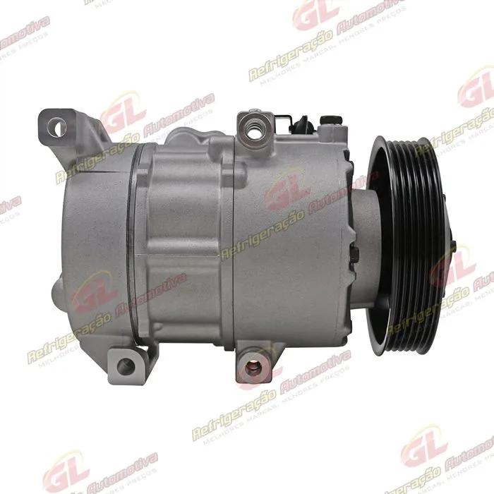 Compressor Modelo Doowon DVE 14N Hyundai Nova Tucson 2018> Mangueira 19MM/ Creta 1.6 2017> - 12 Volts 6pk 125mm OEM: DWP300134460 — foto 4