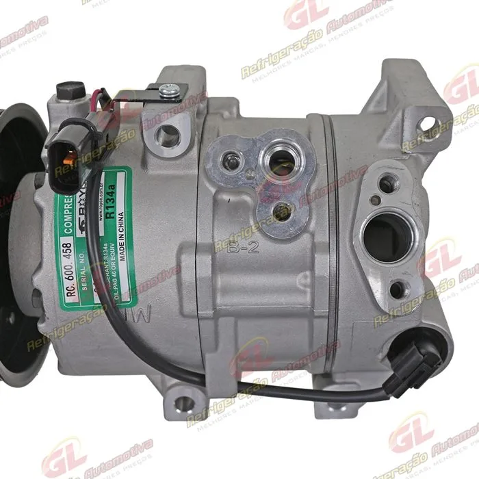 Compressor Modelo Doowon DVE 14N Hyundai Nova Tucson 2018> Mangueira 19MM/ Creta 1.6 2017> - 12 Volts 6pk 125mm OEM: DWP300134460 — foto 7