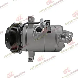 Compressor Chevrolet Onix/ Onix Plus Turbo 3 Cilindros 2020>/ Tracker 1.0/1.2 3cc Turbo 2020> - 12 Volts Polia 5pk 117mm OEM: 26304809/ 26297905