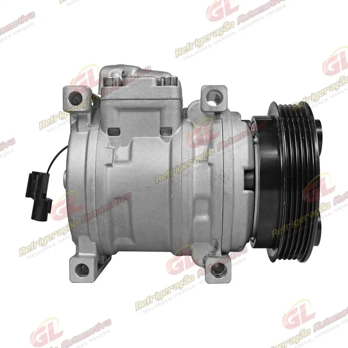 Compressor Modelo Halla HS09 Kia Picanto 1.0 Flex 4 Cilindros 2006> - 12 Volts Polia 5pk 121mm OEM: 977011Y000 — foto 5