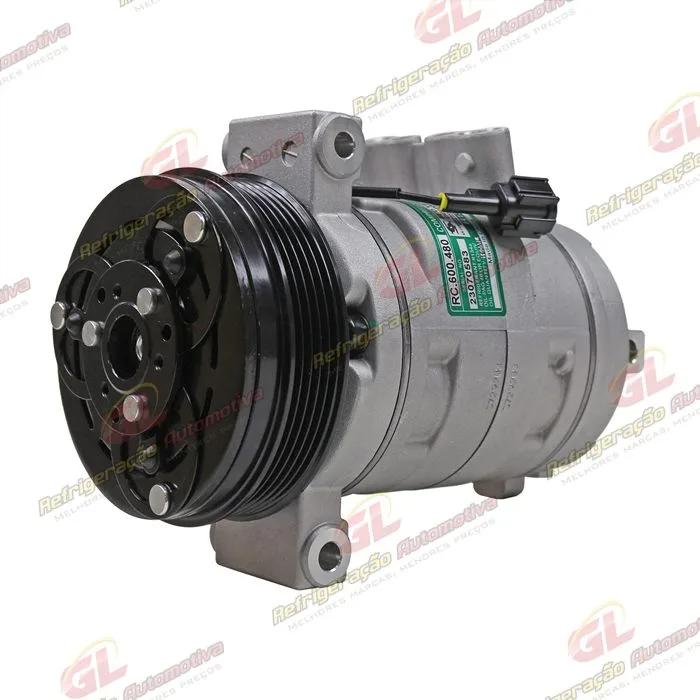 Compressor Modelo Valeo Nissan Frontier Motor Diesel 2.3 2017> - 12 Volts Polia 5pk 119mm OEM: 926004JA1A — foto 2