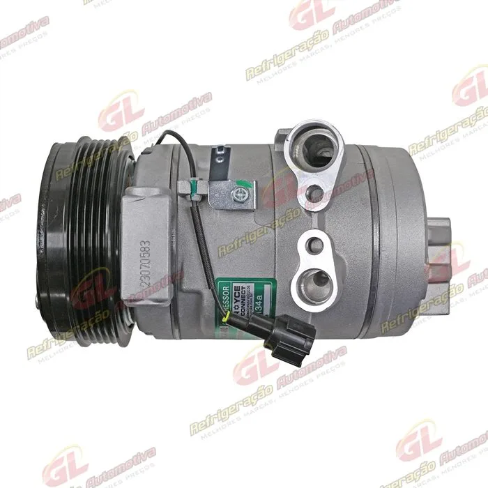 Compressor Modelo Valeo Nissan Frontier Motor Diesel 2.3 2017> - 12 Volts Polia 5pk 119mm OEM: 926004JA1A — foto 5