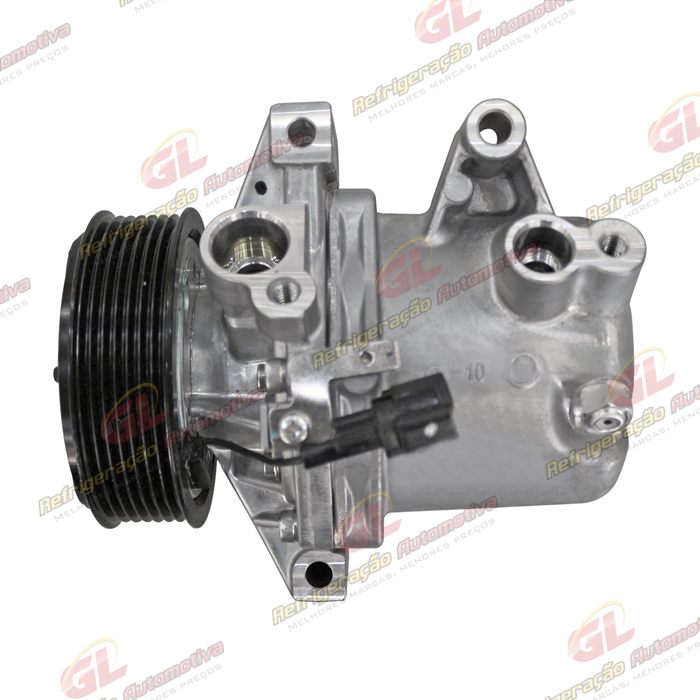 Compressor Calsonic Nissan March / Versa Motor 1.0 2015> - 12 Volts Polia 7pk 104mm OEM: 926001HC2A