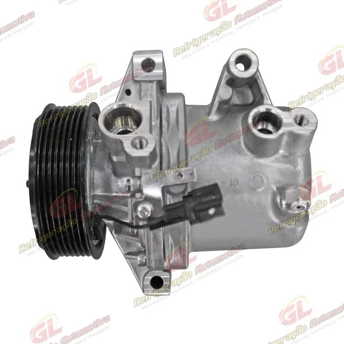 Compressor Calsonic Nissan March / Versa Motor 1.0 2015> - 12 Volts Polia 7pk 104mm OEM: 926001HC2A