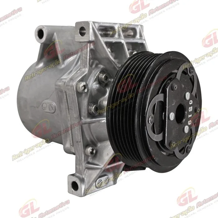 Compressor Calsonic Nissan March / Versa Motor 1.0 2015> - 12 Volts Polia 7pk 104mm OEM: 926001HC2A — foto 4