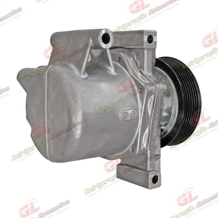 Compressor Calsonic Nissan March / Versa Motor 1.0 2015> - 12 Volts Polia 7pk 104mm OEM: 926001HC2A — foto 6