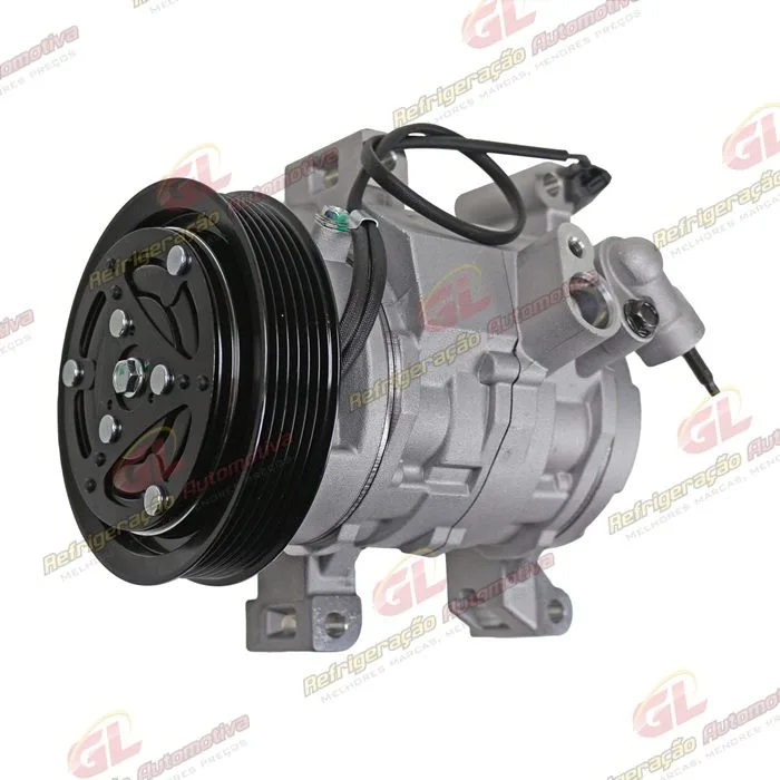 Compressor Modelo Hanon Systems Honda Civic Motor 2.0 Geração 10 2017> - 12 Volts Polia 6pk 125mm OEM: CVFBA-04 / 38800-5FG-M11-M6 — foto 2