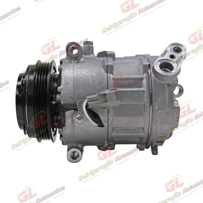 Compressor 7SBH17C Fiat Ducato Motor 2.3 2019> - 12 Volts Polia 4pk 109mm OEM: 447160-6744 / P68155464AA/ K68155464AA