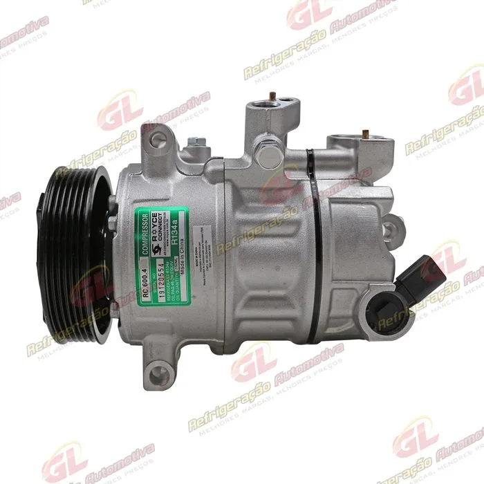 Compressor Volkswagen Golf 2013>/ Polo 2018>/ Audi A3 / Q3 2014> - 12 Volts Polia 6pk 115mm OEM: 5Q0820803R