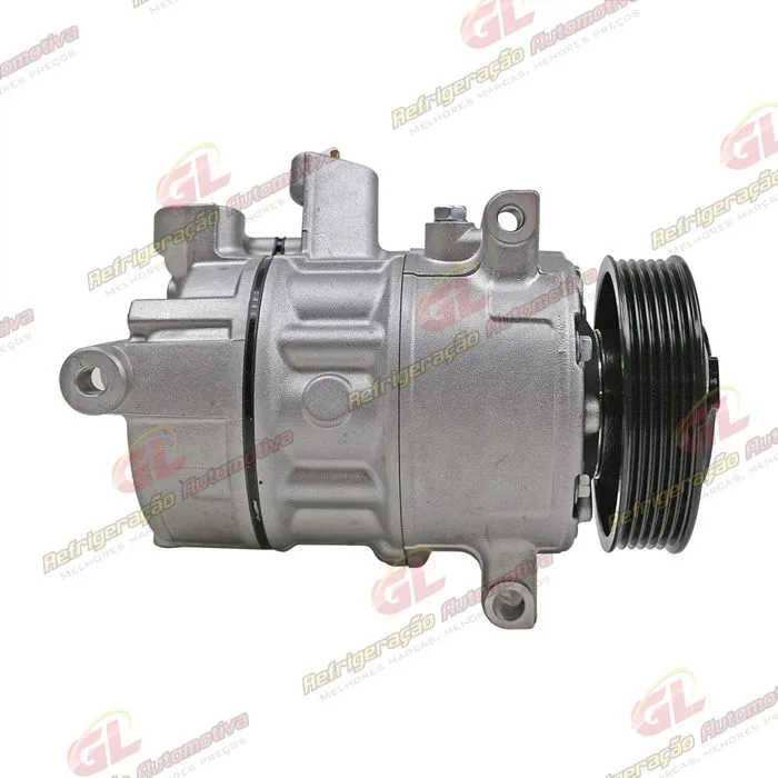 Compressor Volkswagen Golf 2013>/ Polo 2018>/ Audi A3 / Q3 2014> - 12 Volts Polia 6pk 115mm OEM: 5Q0820803R — foto 5
