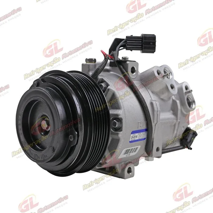 Compressor Modelo DVE16 Original Kia Sportage 2013>/ Hyundai IX35 2013> Flex - 12 Volts 6pk 120mm OEM: DWB977012S602 — foto 2