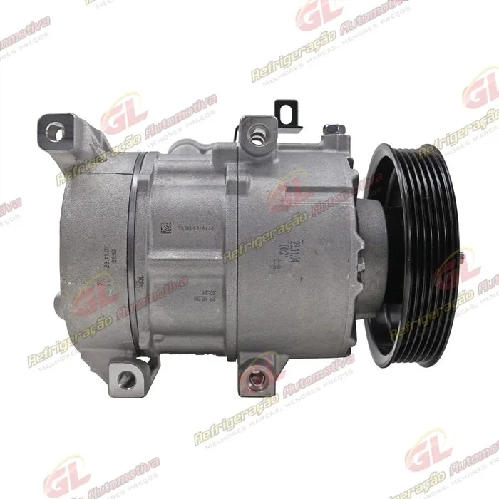 Compressor Original Hyundai Nova Tucson 2018> Mangueira 19MM / Creta 1.6 2017> - 12 Volts 6pk 125mm OEM: DWP300134460 — foto 4